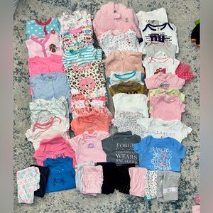 Lot of baby girl clothes 3/6 months